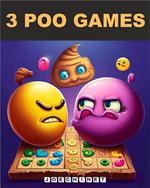 3 Poo Games. 3 divertenti giochi con figure di m.