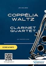 Coppélia Waltz - Clarinet Quartet score & parts