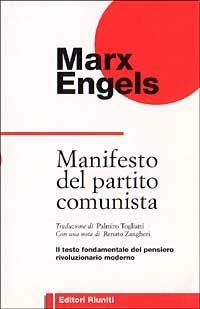 Il manifesto del Partito Comunista - Karl Marx,Friedrich Engels - copertina