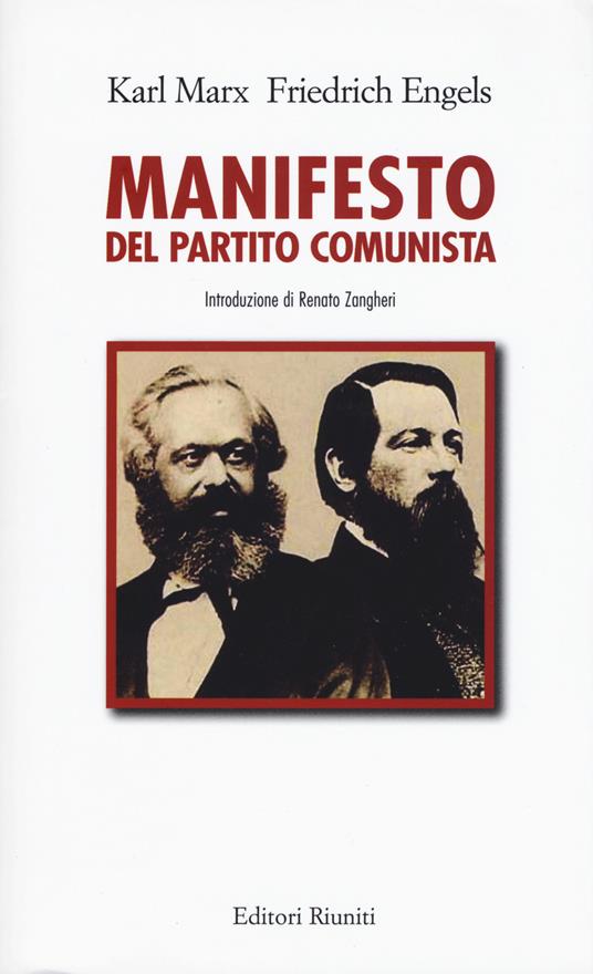 manifesto del Partito Comunista