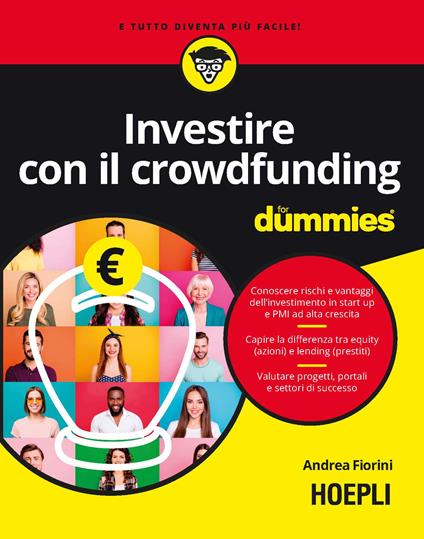 Investire con il crowdfunding for dummies - Andrea Fiorini - copertina