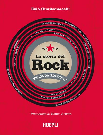 La storia del rock. Nuova ediz. - Ezio Guaitamacchi - copertina