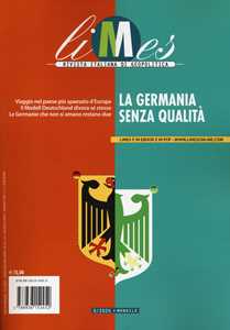 Libro Limes. Rivista italiana di geopolitica (2024). Vol. 6: La Germania senza qualità 