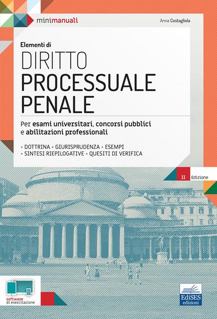 Elementi di Diritto Penale e di Procedura Penale: Sintesi e Ripasso  (Paperback)