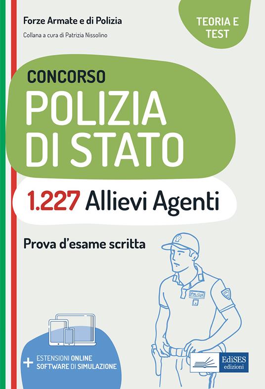 Concorso 1227 Agenti Polizia di Stato (PS 3.1/A).Teoria e test per la prova scritta - copertina