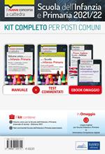 Kit completo per posti comuni. Concorso a cattedra Scuola Infanzia e primaria. Manuale e test per la prova scritta e orale. Con software