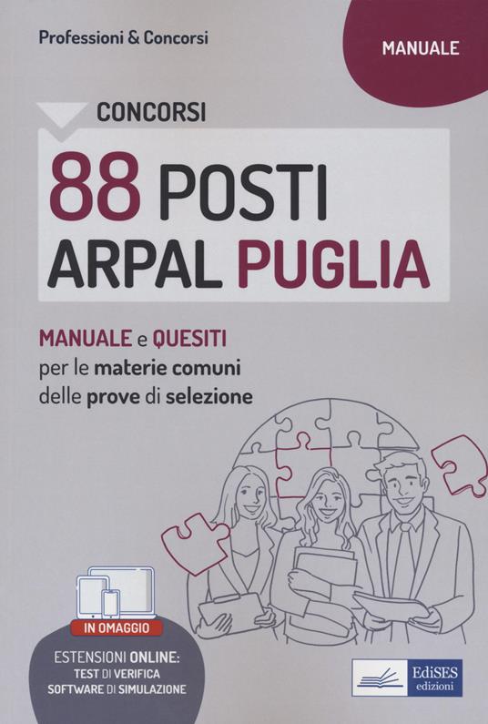 Concorsi 88 posti ARPAL Puglia - copertina