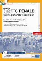 Elementi di diritto penale (parte generale e speciale). Teoria e test per concorsi pubblici e aggiornamento professionale. Con software di simulazione