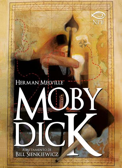 Moby Dick - Herman Melville,Bill Sienkiewicz - copertina