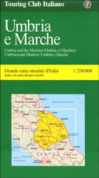 Umbria, Marche 1:200.000 - copertina