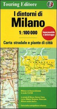 I dintorni di Milano 1:100.000 - copertina