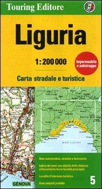 Liguria 1:200.000 - copertina