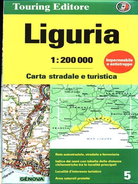 Liguria 1:200.000 - 3