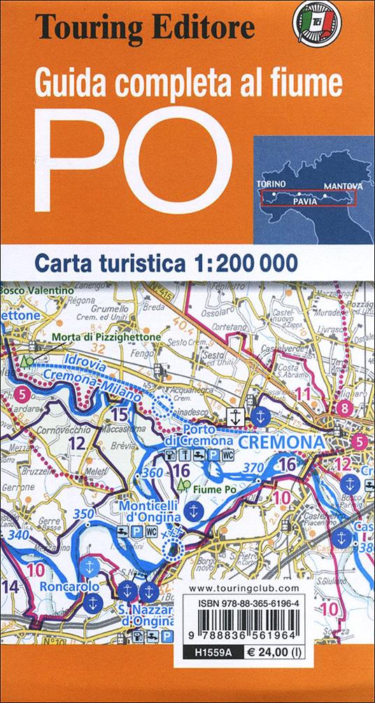 Guida completa al fiume Po. 33 itinerari a piedi o in bicicletta dalla sorgente al delta. Con mappa - 2