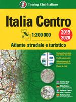 Atlante stradale Italia Centro 1:200.000. Ediz. multilingue