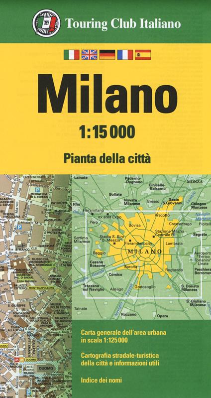 Milano 1:15.000 - copertina