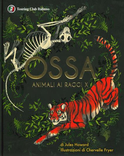 Ossa. Animali ai raggi X. Ediz. a colori - Jules Howard - copertina