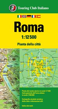 Roma 1:12.500. Ediz. multilingue