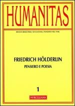 Humanitas (2012). Vol. 1: Friedrich Hölderlin. Pensiero e poesia.