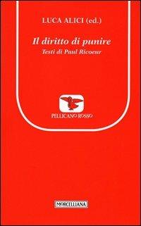 Il diritto di punire. Testi di Paul Ricoeur - Paul Ricoeur - copertina