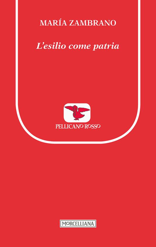 L'esilio come patria - María Zambrano - copertina