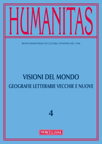 Humanitas (2017). Vol. 4: Visioni del mondo. Geografie vecchie e nuove - copertina