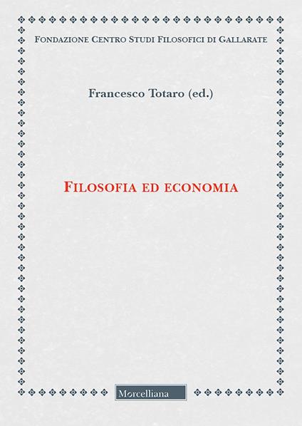 Filosofia ed economia - copertina