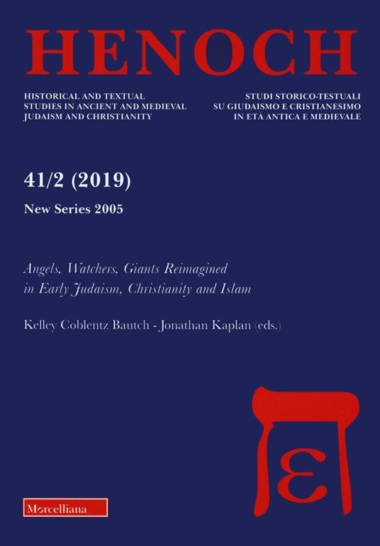 Henoch (2019). Vol. 2: Angels, Watchers, Giants Reimagined in Early Judaism, Christianity and Islam. - copertina