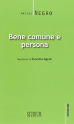 Bene comune e persona