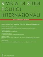 Rivista di studi politici internazionali (2021). Vol. 2