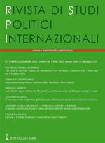Rivista di studi politici internazionali (2021). Vol. 4