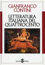 Letteratura italiana del Quattrocento