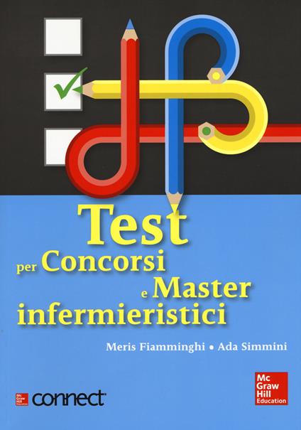 Test per concorsi e master infermieristici. Con Connect - Meris Fiamminghi,Ada Simmini - copertina