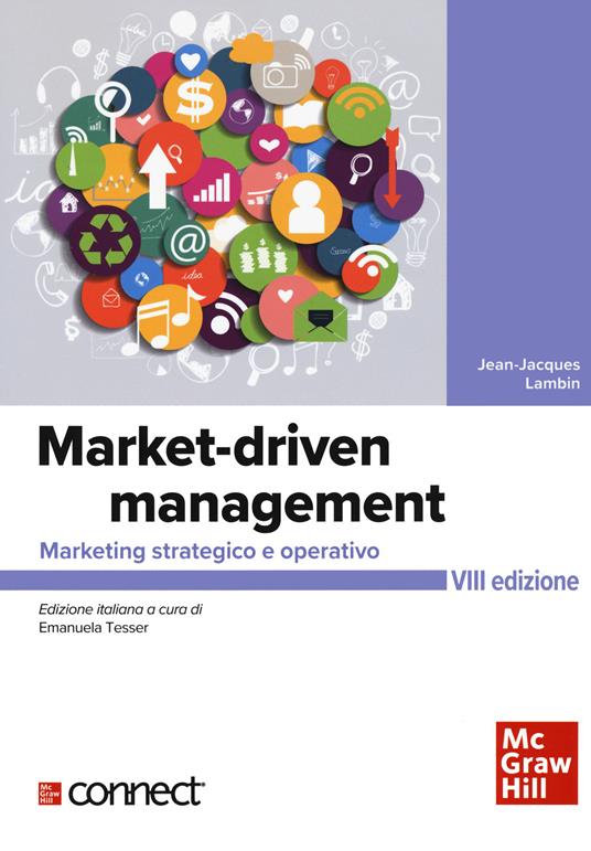 Market-driven management. Marketing strategico e operativo. Con connect - Jean-Jacques Lambin - copertina