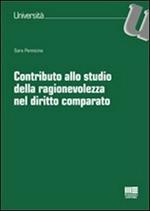 Contributo allo studio della ragionevolezza nel diritto comparato