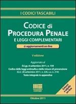 Codice di procedura penale e leggi complementari