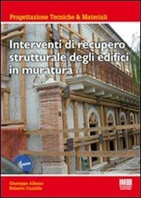 Interventi di recupero strutturale degli edifici in muratura - copertina