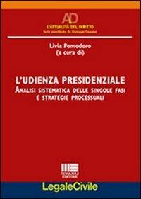 L' udienza presidenziale - Livia Pomodoro - copertina