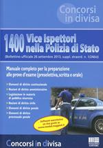 1400 vice ispettori nella Polizia di Stato