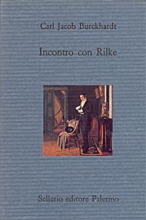 Incontro con Rilke - Jacob Burckhardt - copertina