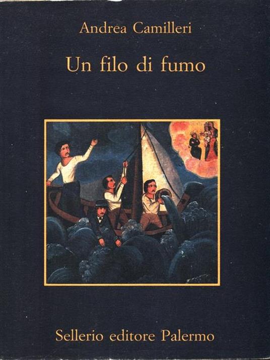 Un filo di fumo - Andrea Camilleri - copertina