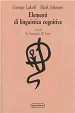 Elementi di linguistica cognitiva