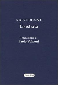 Lisistrata. Testo greco a fronte - Aristofane - copertina