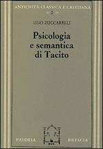 Psicologia e semantica di Tacito