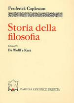 Storia della filosofia. Vol. 6: Da Wolff a Kant