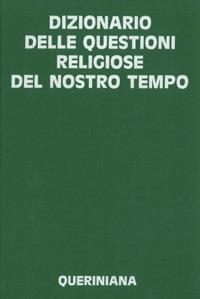 Dizionario delle questioni religiose del nostro tempo - copertina