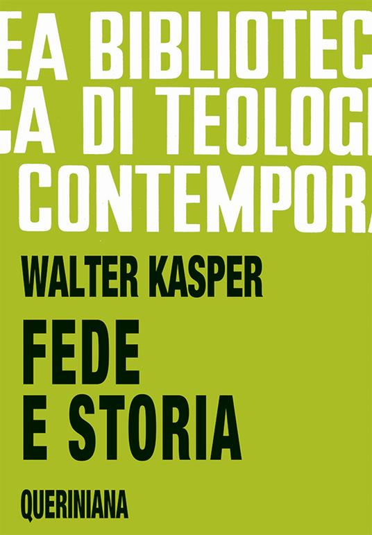 Fede e storia - Walter Kasper - copertina