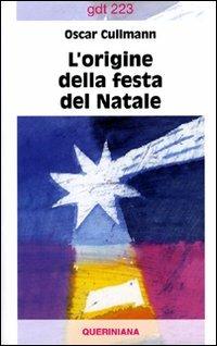 L' origine della festa del Natale - Oscar Cullmann - copertina