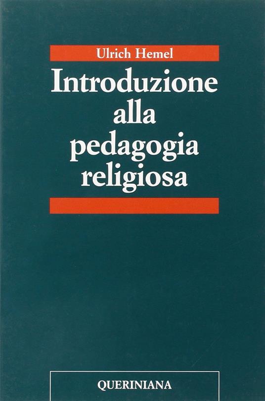 Introduzione alla pedagogia religiosa - Ulrich Hemel - copertina