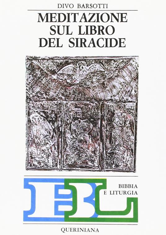 Meditazione sul libro del Siracide - Divo Barsotti - copertina